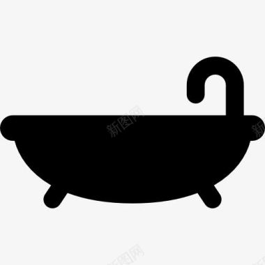 新生儿浴盆浴缸图标图标