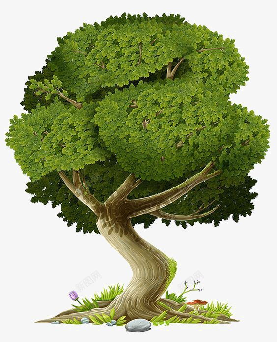 小树元素png免抠素材_88icon https://88icon.com 大树 大树免扣PNG 大树装饰 小树素材 小树装饰 绿色小树
