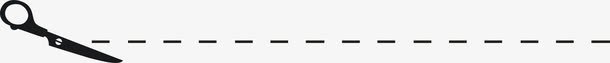 剪切线图标图标