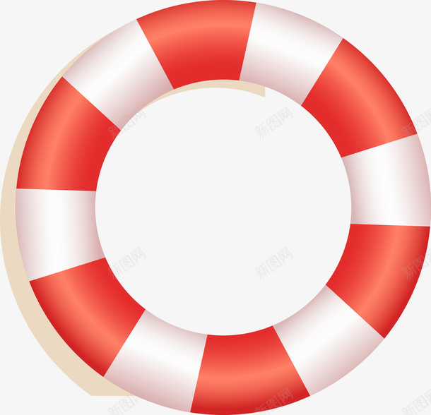 卡通泳圈矢量图ai免抠素材_88icon https://88icon.com 卡通简约 扁平化 游泳圈 矢量图案 装饰图 设计图 矢量图