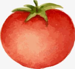 红色卡通番茄素材