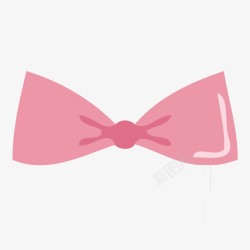 粉色蝴蝶结素材
