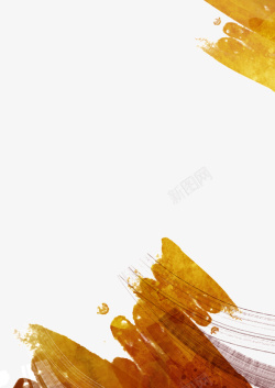 几抹水彩背景素材