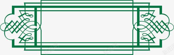 绿色边框矢量图ai免抠素材_88icon https://88icon.com 可爱边框 复古边框 报纸边框 报纸边框元素 矢量边框 矢量边框素材 简约边框 边框元素 矢量图