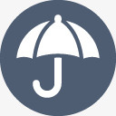 umbrella伞的图标图标