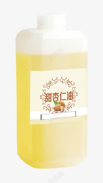 甜杏仁油标签png免抠素材_88icon https://88icon.com 产品实物 可食用 塑料瓶 杏仁油 标签 瓶装 甜杏仁油 食用油