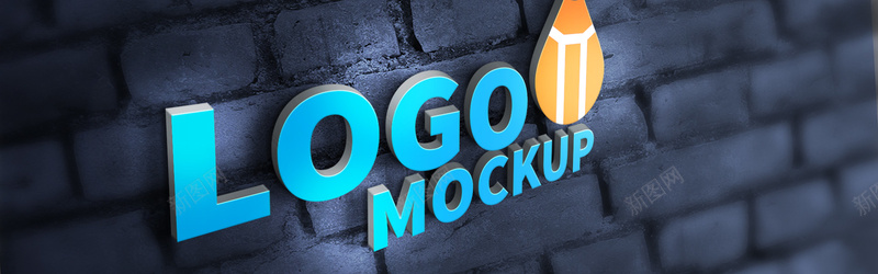 logo背景图psd设计背景_88icon https://88icon.com logo 墙面 字母 海报banner 纹理 质感