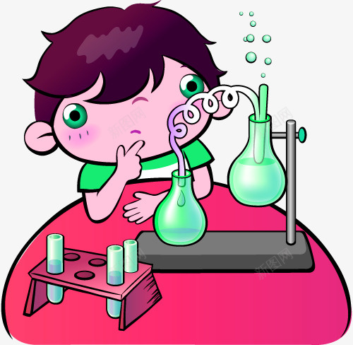 手绘卡通男孩做实验png免抠素材_88icon https://88icon.com 做实验 做实验的男孩 卡通 手绘 手绘卡通男孩做实验 男孩