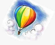 漫画氢气球热气球png免抠素材_88icon https://88icon.com 氢气 漫画 热气球