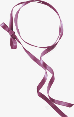 紫带飘带装饰高清图片