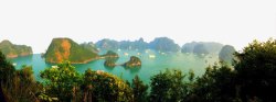 越南下龙湾旅游景区下龙湾高清图片