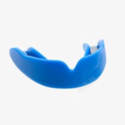 蓝色运动护齿牙套素材