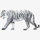 白色的老虎animalsiconset图标图标
