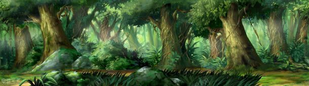 绿色树林游戏截图jpg设计背景_88icon https://88icon.com 树林 游戏 绿色