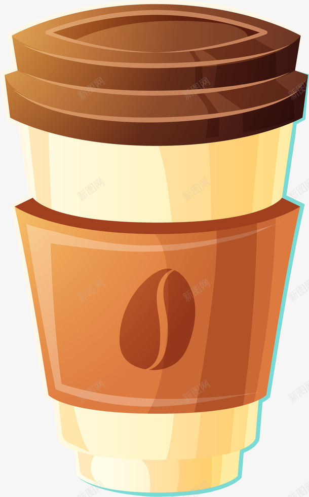 手绘咖啡杯矢量图ai免抠素材_88icon https://88icon.com 包装 咖啡杯 外带咖啡杯 手绘 杯装咖啡 装饰 矢量图