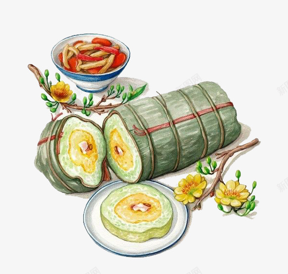 彩铅食物png免抠素材_88icon https://88icon.com 卡通 彩色 彩铅 手绘 水彩 紫菜包饭 装饰 食物