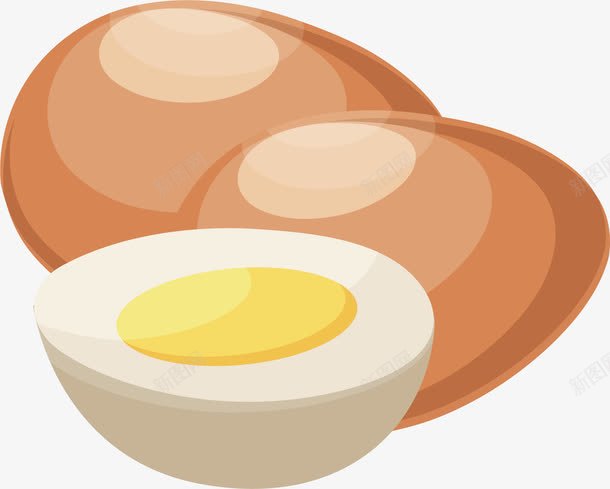 鸡蛋png免抠素材_88icon https://88icon.com 手绘素材 矢量素材 蛋黄 鸡蛋
