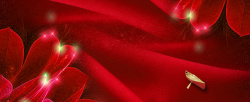 奠基仪式展板开业仪式大气红色花瓣背景高清图片