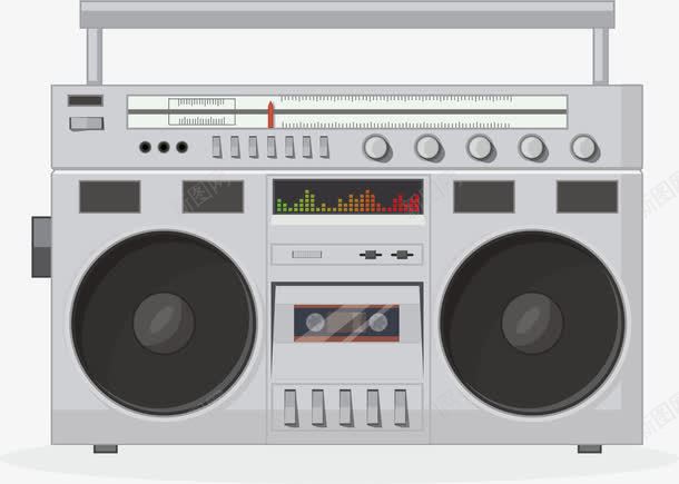 老式收音机png免抠素材_88icon https://88icon.com 复古 录音机 影音播放 收音机 老式