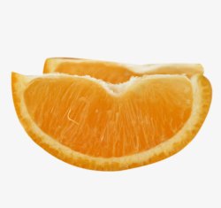 切开的柳橙瓣素材