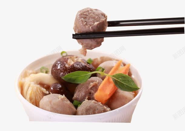 夹牛肉丸png免抠素材_88icon https://88icon.com 夹牛肉丸 牛丸 美味 美食 餐饮 饮食