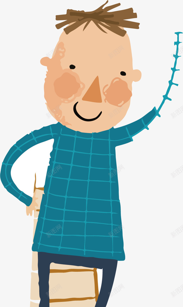 卡通男孩矢量图eps免抠素材_88icon https://88icon.com 卡通男孩 可爱男孩 外国小孩 矢量男孩 矢量图