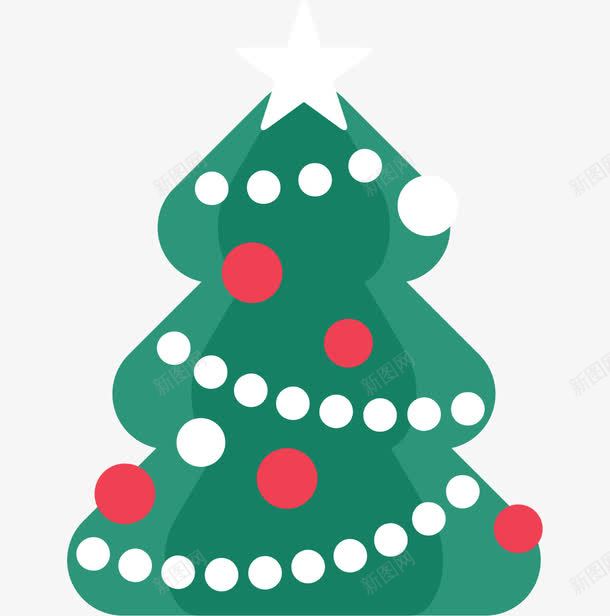 卡通圣诞树png免抠素材_88icon https://88icon.com 卡通圣诞树 可爱圣诞树 可爱圣诞节插画 圣诞节装饰 小球装饰 红色小球
