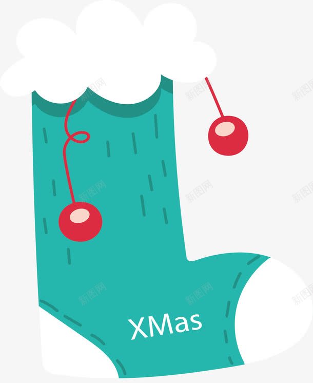 绿色圣诞袜png免抠素材_88icon https://88icon.com merryChristma merryChristmas 圣诞快乐 圣诞节 圣诞袜 矢量png 绿色圣诞袜