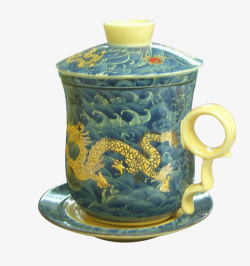 中国风茶杯素材