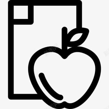 减肥苹果减肥图标图标