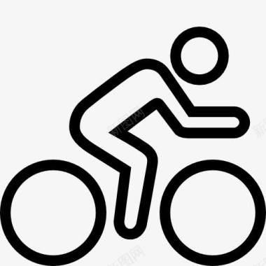 常规的骑自行车iOS7Sporticons图标图标