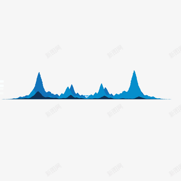 山峰动感声波矢量图eps免抠素材_88icon https://88icon.com 动感 声波 声线 山峰 素材 矢量图