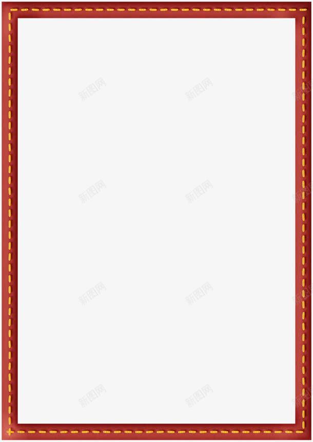 边框png免抠素材_88icon https://88icon.com 图框 外框 红色