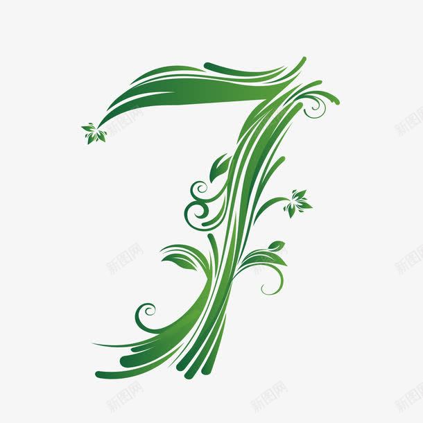 花纹数字7png免抠素材_88icon https://88icon.com 花纹数字7