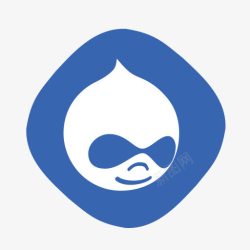 Drupal开源内容管理系统CMS内容管理系统标志Web标志图标高清图片