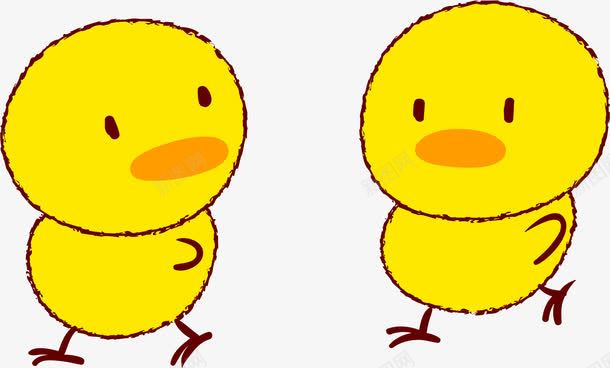 卡通小黄鸭png免抠素材_88icon https://88icon.com AI 动物 卡通 可爱 小黄鸭 手绘 鸭子 黄色