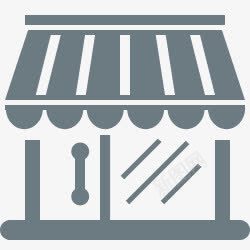 紫色商店商店webgreyicons图标图标