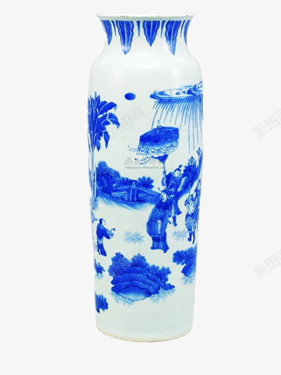 中国风陶瓷花瓶png免抠素材_88icon https://88icon.com 欣赏 艺术 花瓶