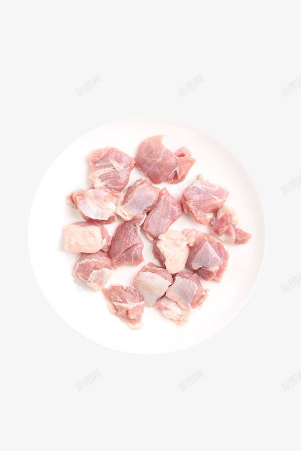 切丁猪肉png免抠素材_88icon https://88icon.com 切丁 猪肉 粉色 肉食 食材