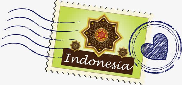 邮票印度尼西亚png免抠素材_88icon https://88icon.com 旅游 纪念 邮政