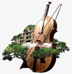 乐器大提琴素材