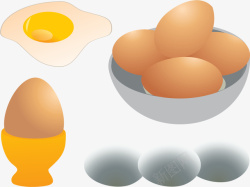 鸡蛋元素矢量图素材
