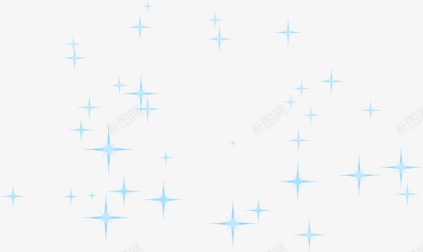 小清新蓝色星星png免抠素材_88icon https://88icon.com 唯美星星 小清新星星 水彩 漂浮 简约星星 蓝色星星