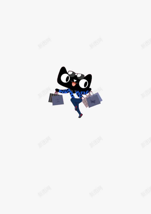 卡通天猫购物png免抠素材_88icon https://88icon.com 卡通 天猫 淘宝 购物