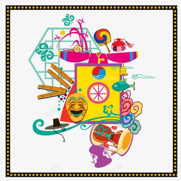 抱枕民族风花纹png免抠素材_88icon https://88icon.com 抱枕 民族风 花纹