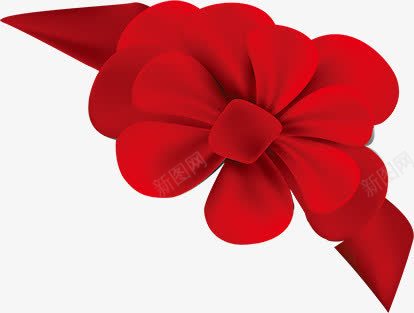 创意海报红色花朵礼袋png免抠素材_88icon https://88icon.com 创意 海报 礼袋 红色 花朵