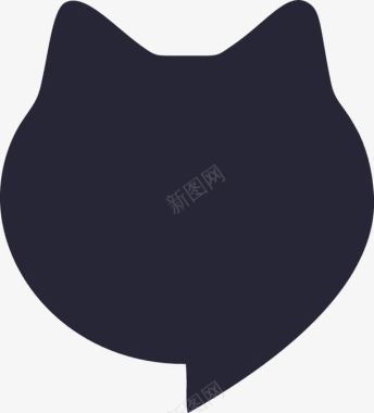 无嘴猫指南猫logo图标图标