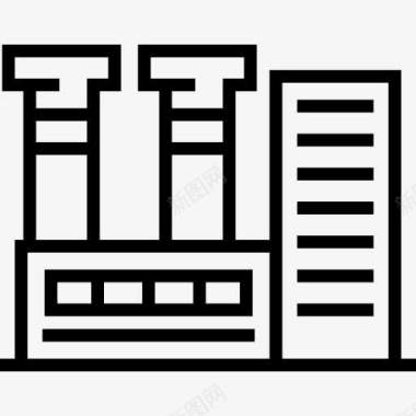 工厂工具矢量工厂图标图标