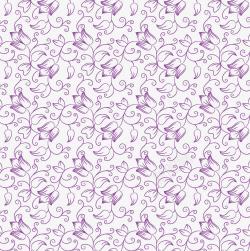 紫色线绘花卉店面背景图素材