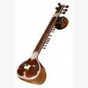 西塔琴印度乐器素材